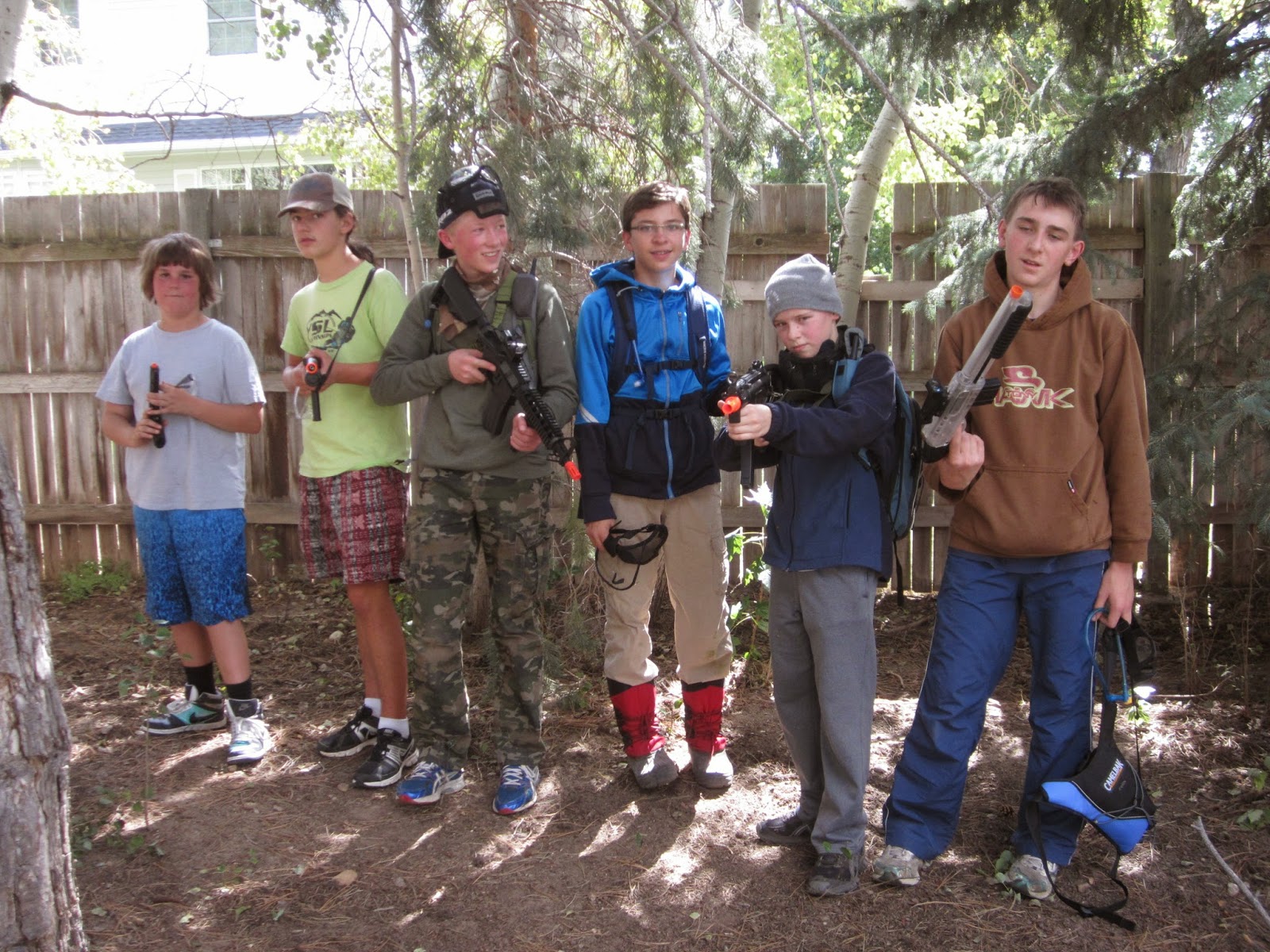 Our Life with 13 Kids * ** Airsoft Game