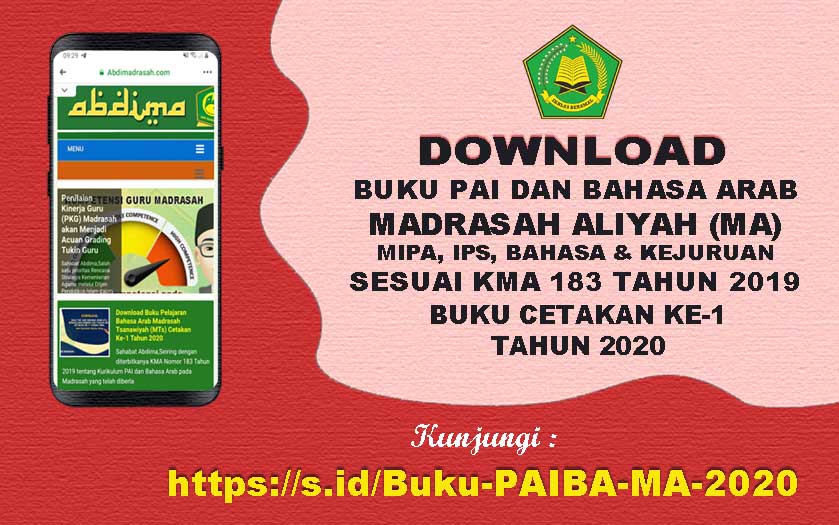 Buku Teks Pelajaran PAI dan Bahasa Arab Madrasah Aliyah (MA) Cetakan Ke