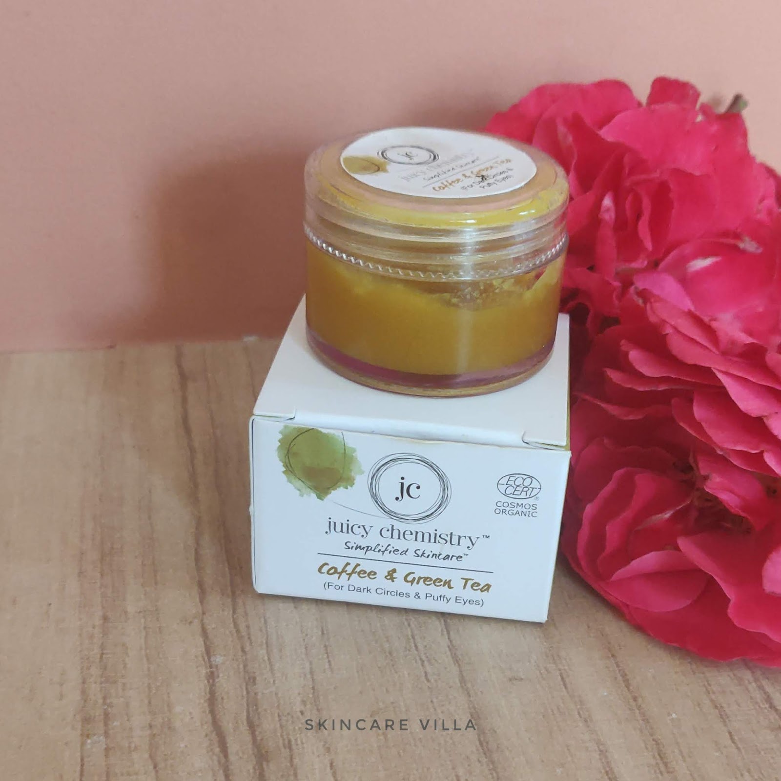 Juicy Chemistry Coffee and Green Tea Eye Cream Review Skincare Villa