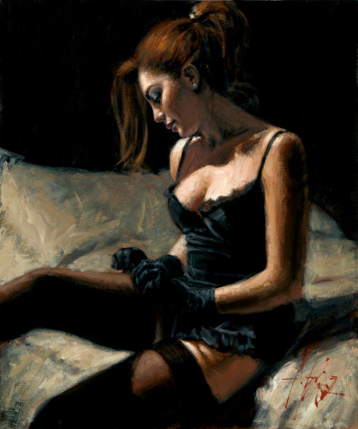 Fabian Perez. Эмоциональные рисунки 11