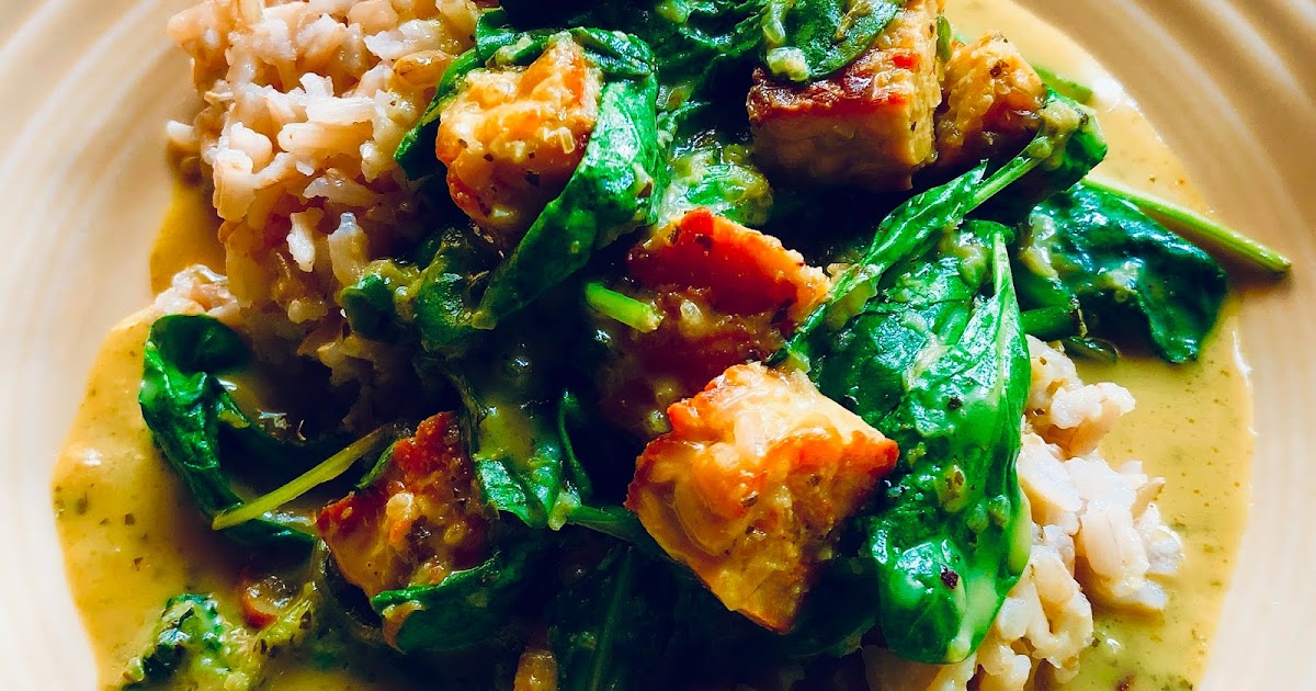 Husband Tested Recipes From Alice's Kitchen Tempeh in Spicy Coconut