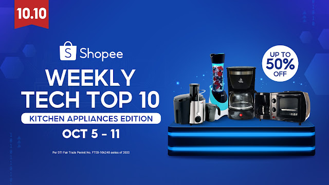 Innovate your Kitchen Experience with these 10 Must-Have Kitchen Appliances at the Shopee 10.10 Brands Festival