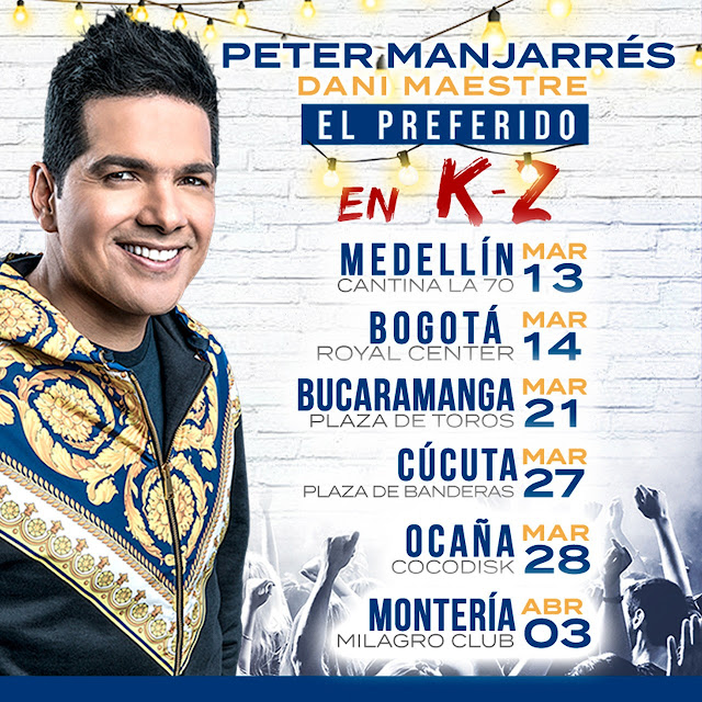 PETER MANJARRÉS anuncia la gira nacional de su álbum EL PREFERIDO LA NOTA