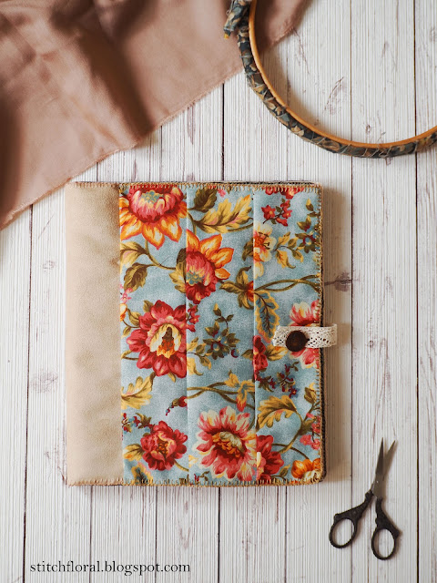 My second wilsonagirardj journal is complete  stitch floral