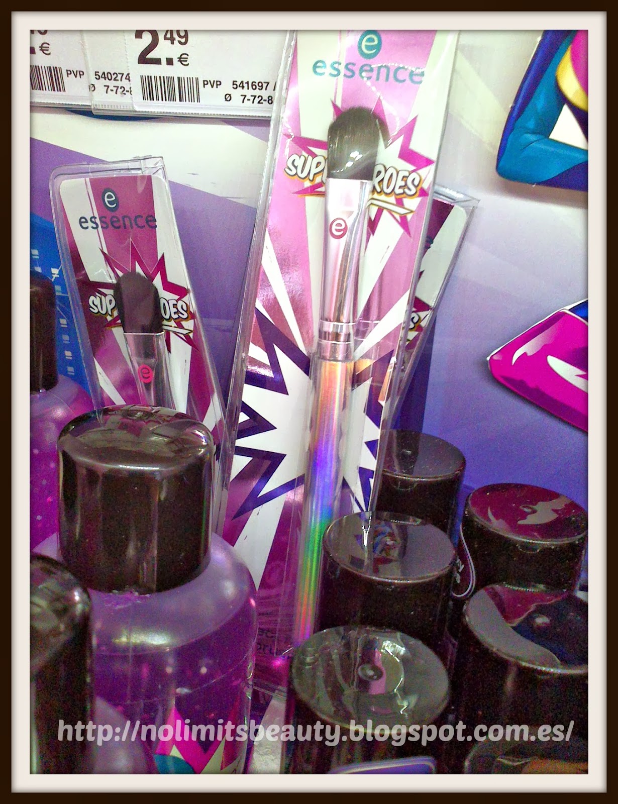 No Limits Beauty Essence colección Superheroes (swatches)