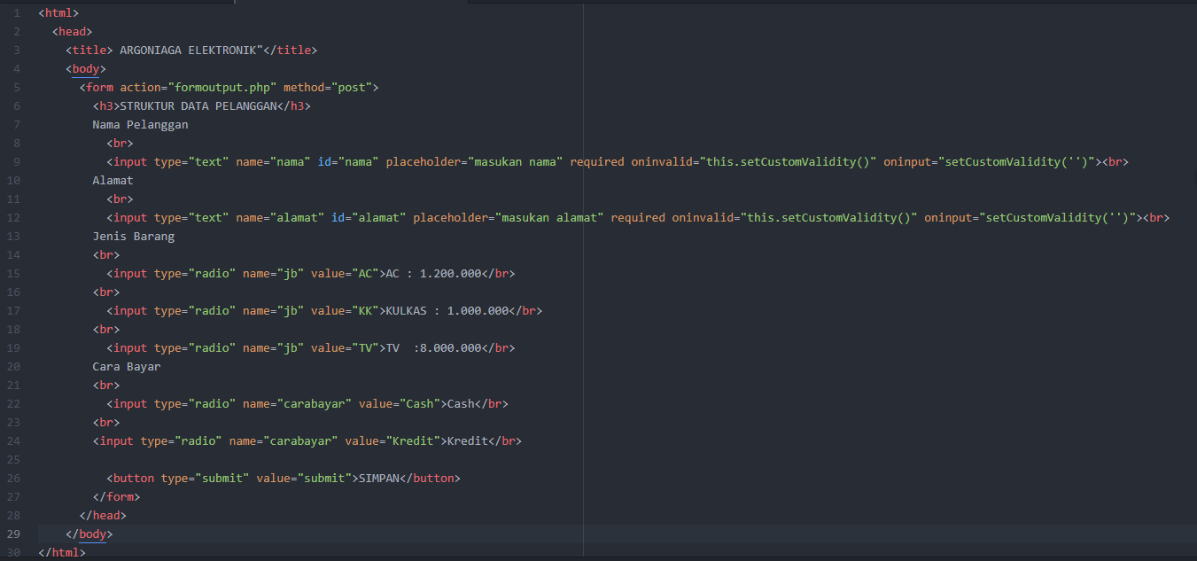 Web Programming 1 || Pertemuan 5