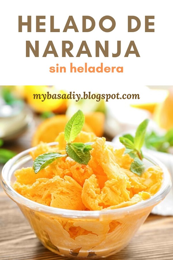 helado natural naranja sin maquina snacks saludables chuches lowcarb bajo carbohidratos receta frutas niños familia verano 