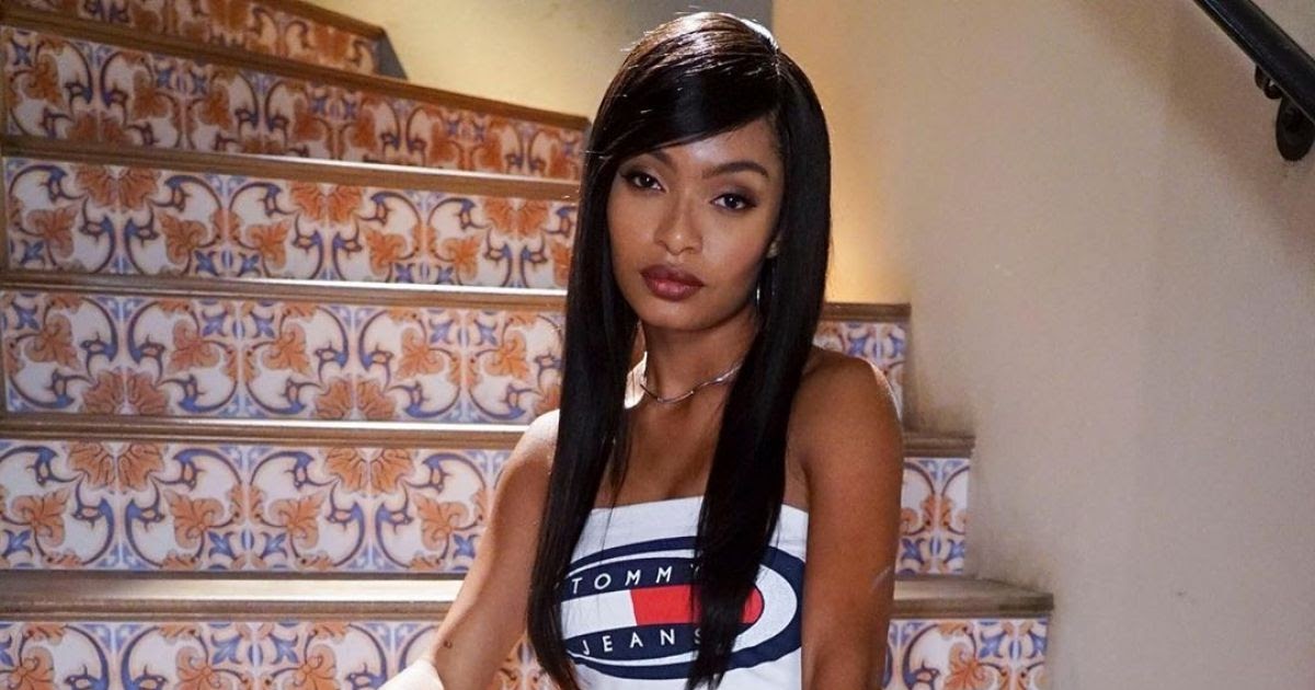 Aaliyah for Tommy Hilfiger Instagram Snaps