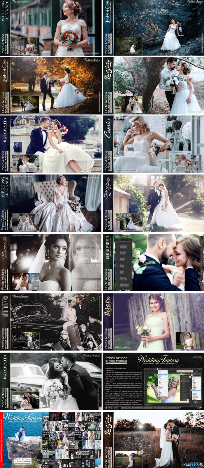 Wedding Actions For Photoshop