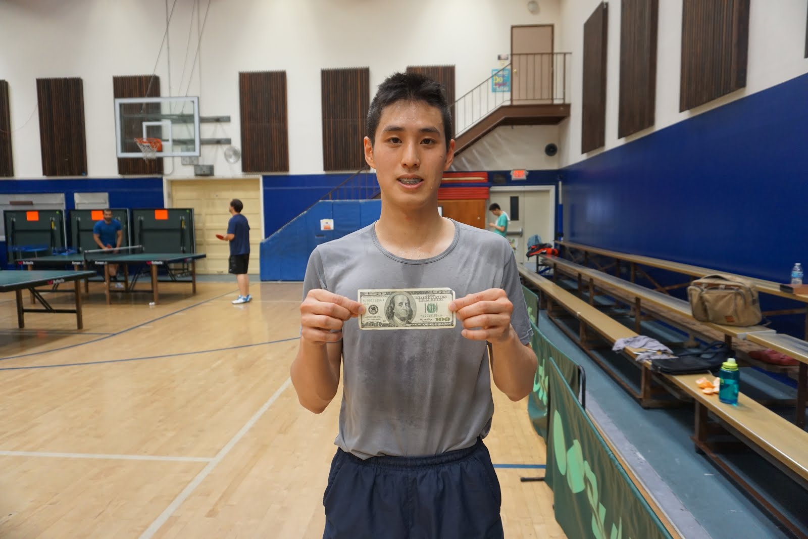 Keith Lin wins first inaugural $100 Sunday Club League top group
