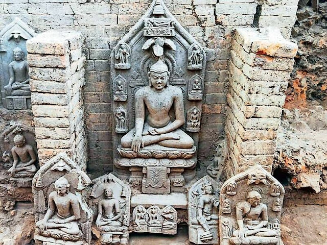 Μια Βουδιστική Μονή του 10ου αιώνα με σπάνια αγάλματα της θεάς Τάρα ανακαλύφθηκε στην Ινδία