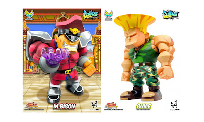 Street Fighter M.Bison & Guile Bulkyz Collection Vinyl Figures by Big Boys Toys x CAPCOM