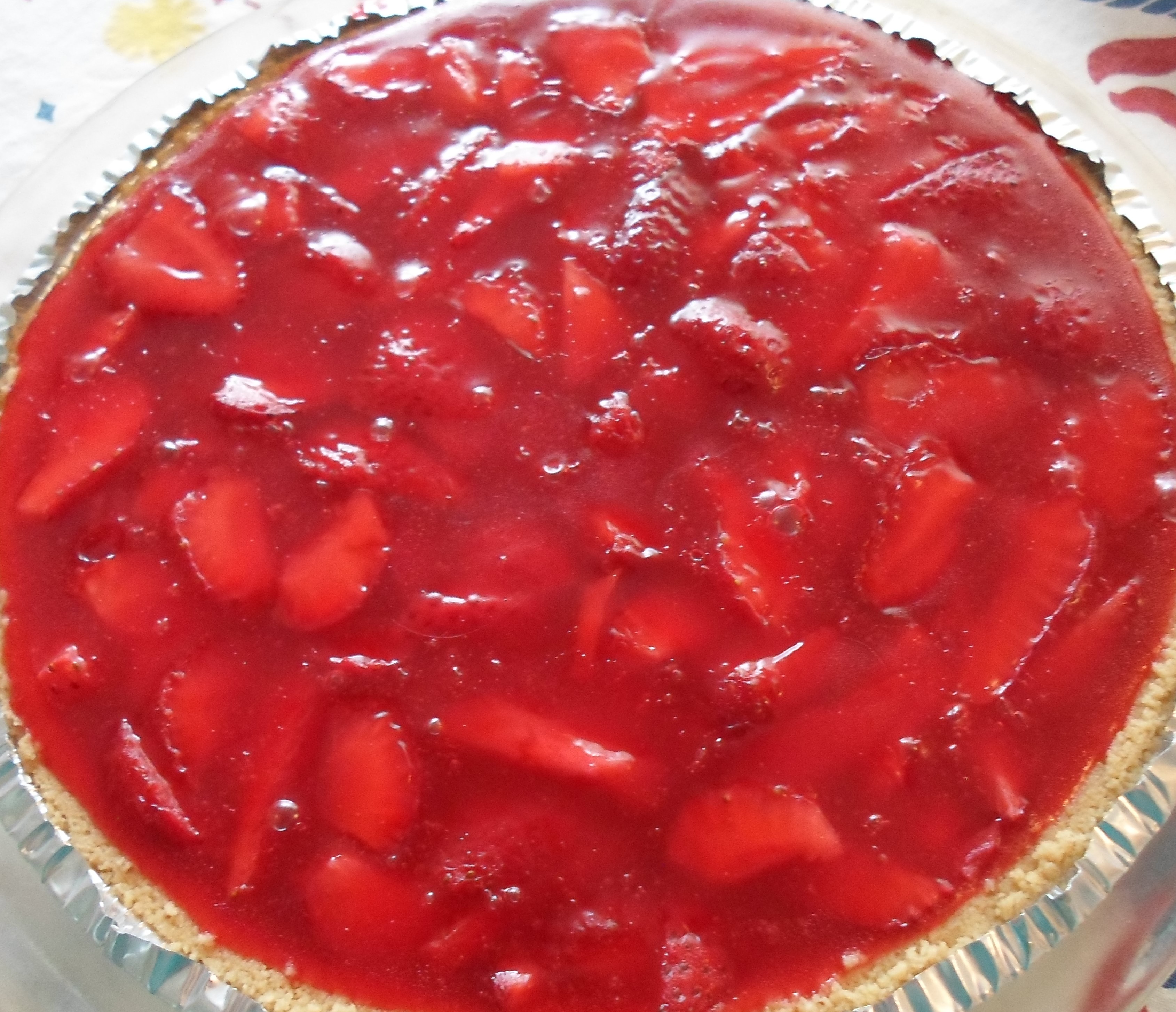 Happier Than A Pig In Mud Retro Fresh Strawberry Pie with Jello No