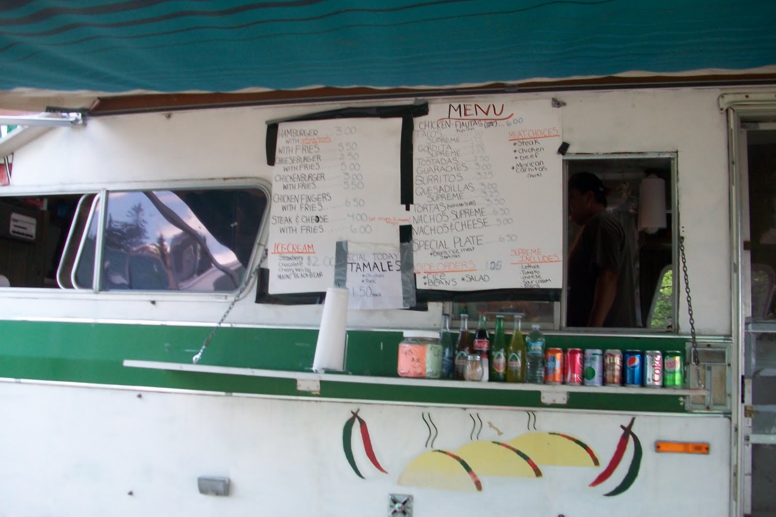 Adventures in Food Downeast Vasquez Mexican Food Cart Milbridge Maine