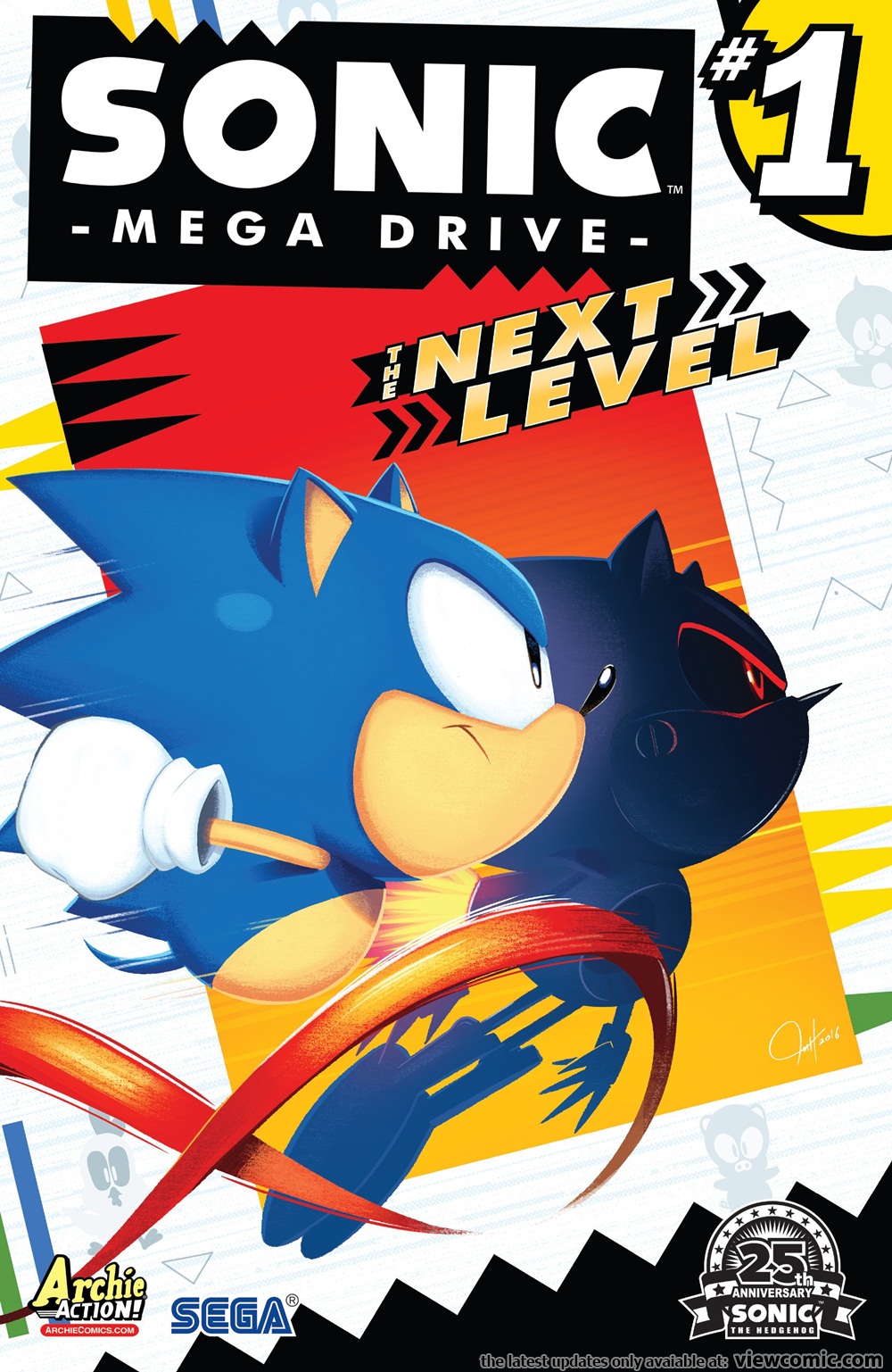 Sonic Mega Drive The Next Level 001 2016 Viewcomic Reading Comics Online For Free 2019