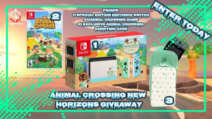 SORTEIO do Nintendo Switch Edição Especial Animal Crossing!!