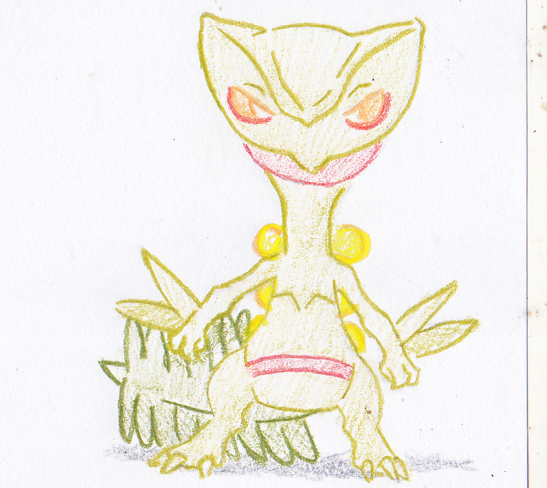 Desenhos de Pokemon Jukain - Como desenhar Pokemon Jukain passo a