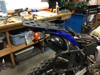 wr450 tail tidy