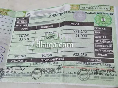 Keringanan Denda PKB dan BBNKB