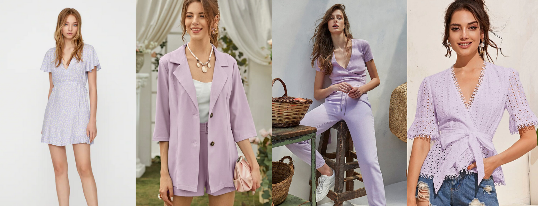 Tendências para este Verão! Onde Comprar Peças Lavanda