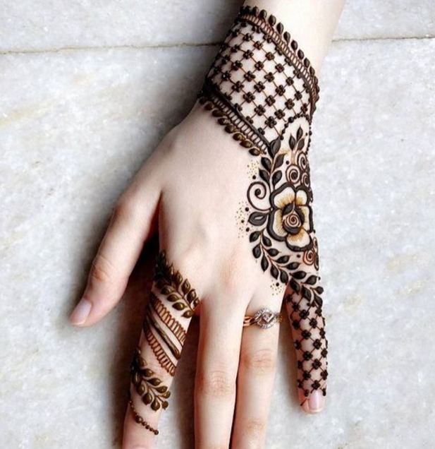 300+ Easy Henna Designs For Beginners On Hands (2020) Simple Mehandi ...
