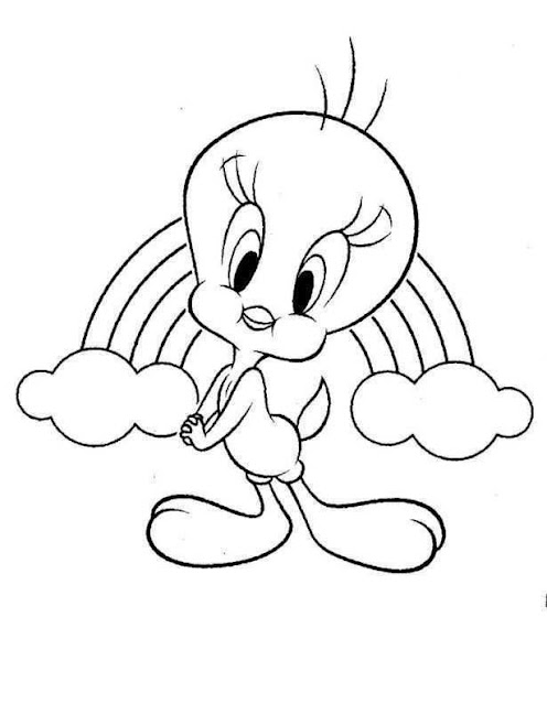 Best Free Printable Tweety Birds Coloring Pages for Kids