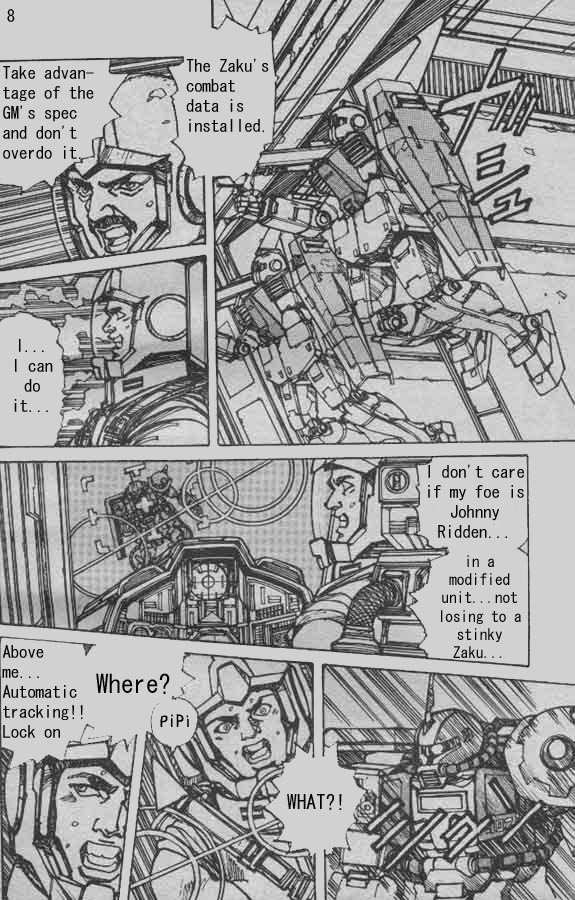 GUNDAM GUY: Johnny Ridden Manga Scans (English Translated)