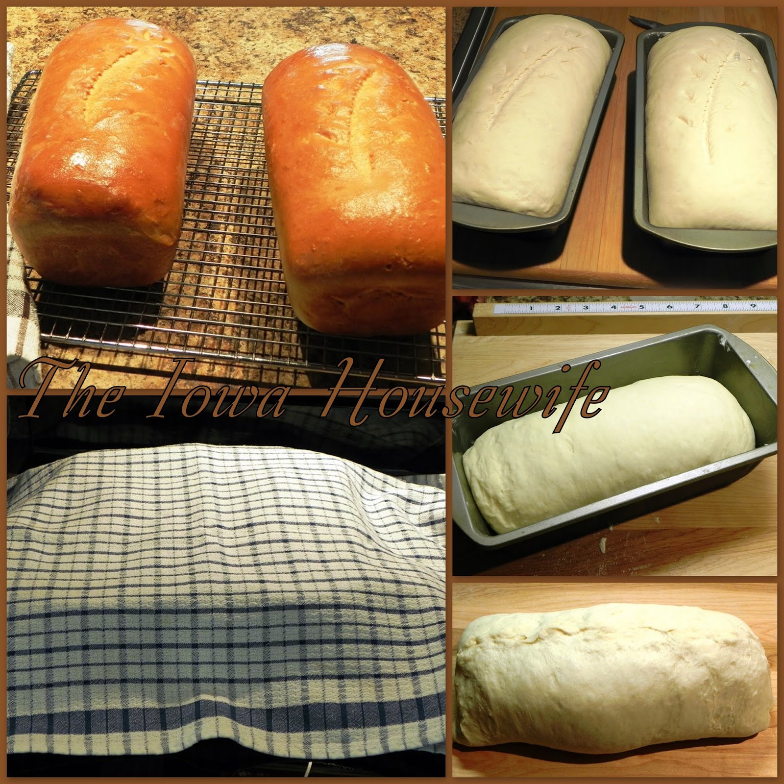 The Iowa Housewife Simple White Bread