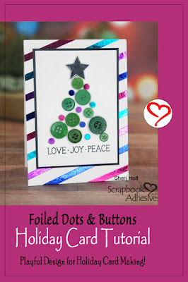 Foiled Holiday Card