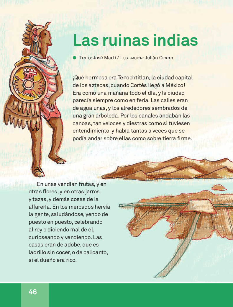 Las ruinas indias - Español Lecturas 3ro 2014-2015