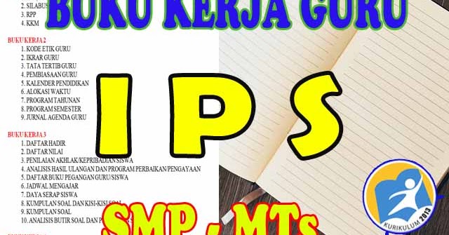  Buku  Kerja Guru IPS  Kelas  8  SMP MTs K13 RPP REVISI 2022