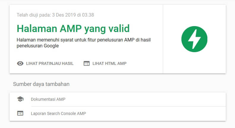 AMP Validator