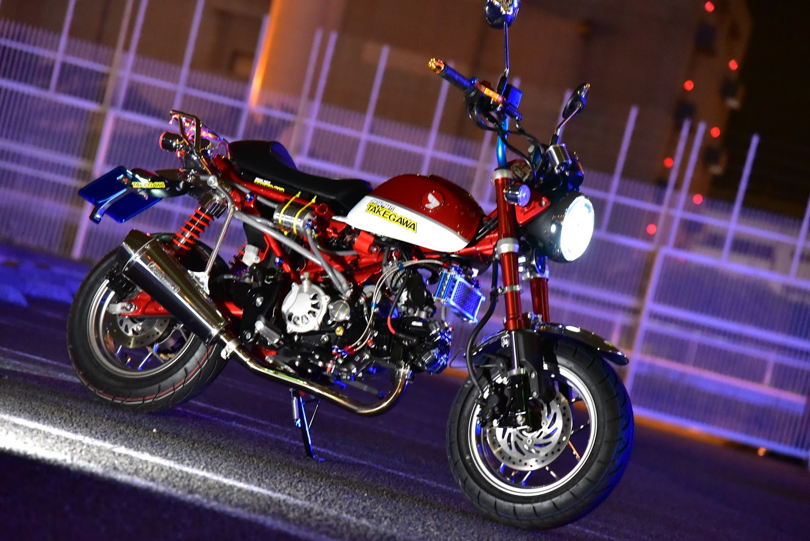 Blueskyfuji モンキー125改武川181ccスーパーヘッドのクランクシャフト対策