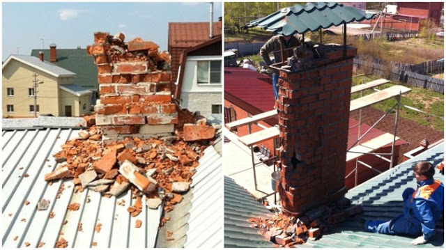 Почему кирпичные печные трубы начинают разрушаться после установки котла 