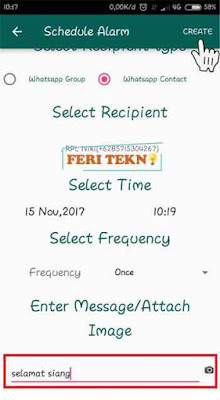 kirim pesan otomatis di whatsapp - Feri Tekno