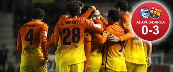Goles vídeo del Alavés 0-3 Barcelona