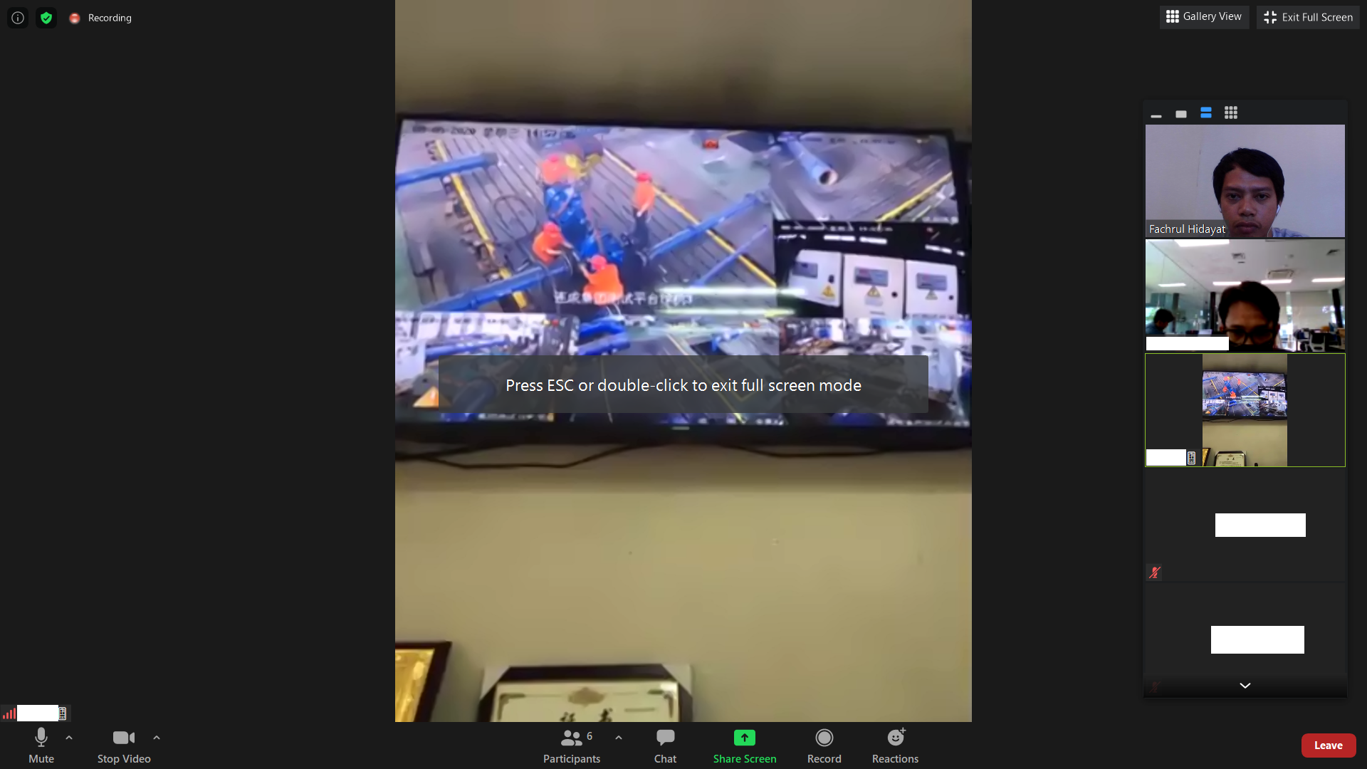 Pengalaman BerZoom Meeting dengan Orang China Fachrul Hidayat