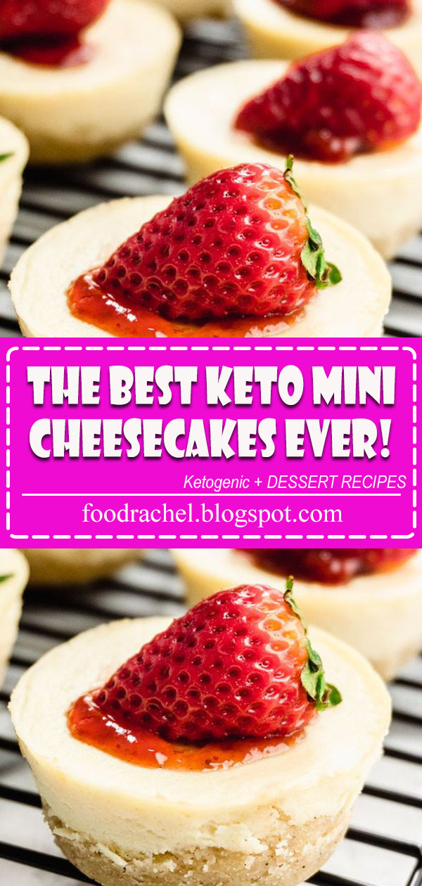 The best keto mini cheesecakes ever! - floe white kitchen