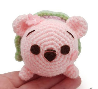 PATRON GRATIS WINNIE THE POOH SAKURA MOCHI AMIGURUMI 45365