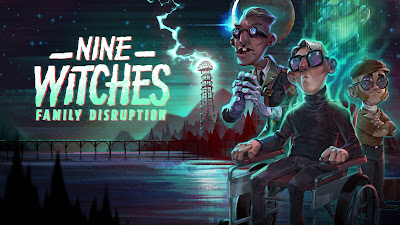 Nine Witches Family Disruption Game Logo