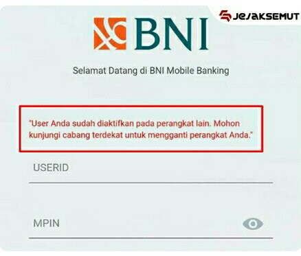 5 Penyebab User Mobile Banking BNI Digunakan di Perangkat Lain JejakSemut