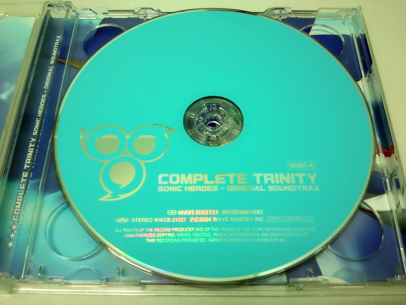 Sonic Heroes Original Soundtrax Complete Trinity Sonic Collectibles