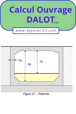 note de calcul dalot cadre