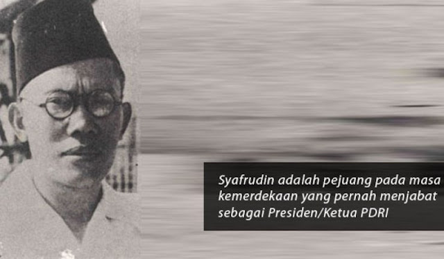 syafruddin prawiranegara