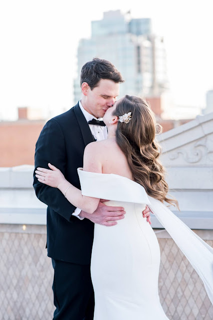 Amanda & George's Outdoor Winter Wedding at The Chase Park Plaza | St. Louis Wedding Photographer & Videographer