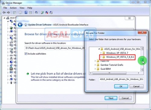 Cara Instal Driver Wifi Asus