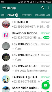 cara mengatasi kontak whatsapp berubah