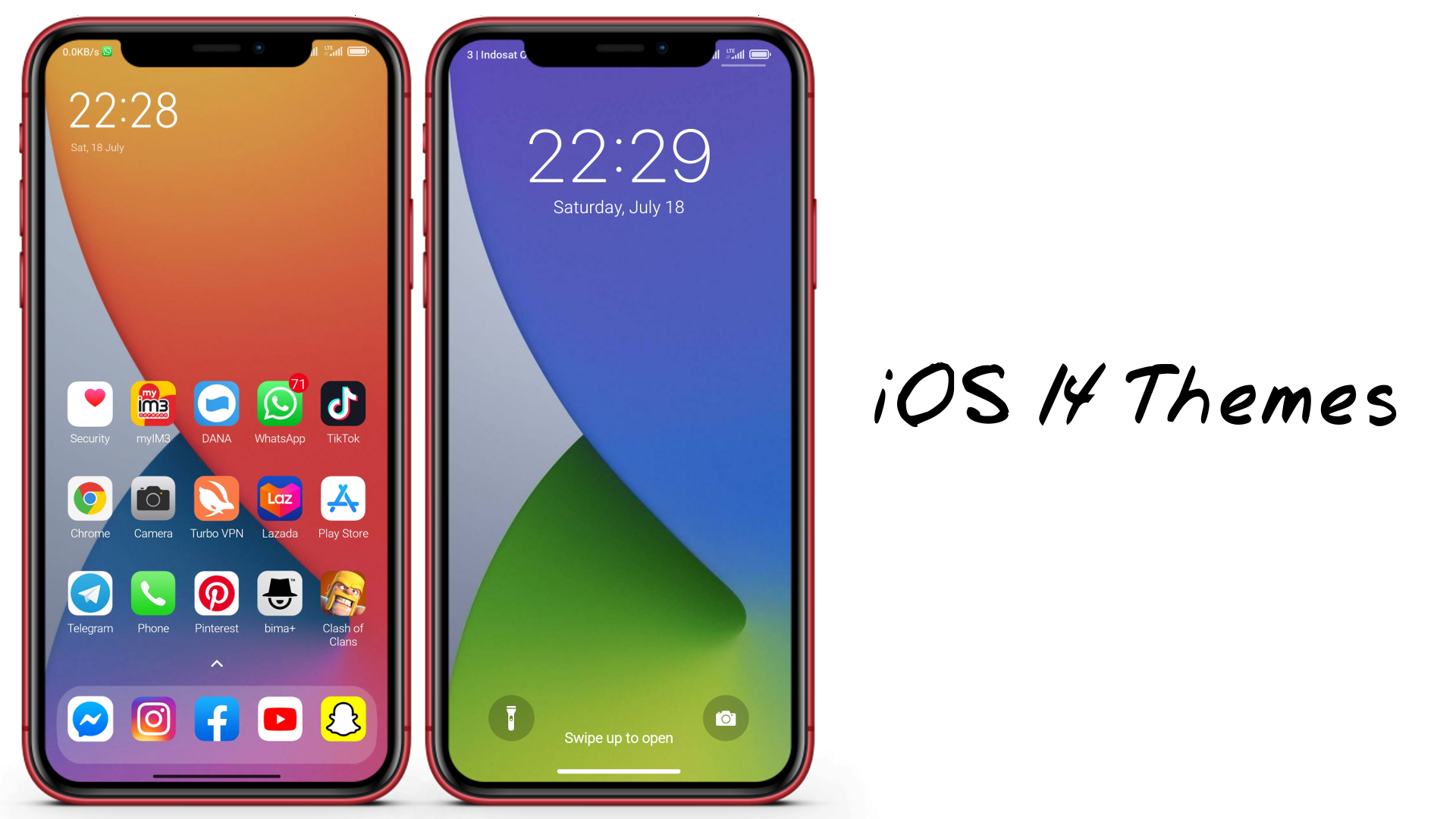 iOS 14 Premium Themes for Xiaomi & Redmi Sobat Redmi