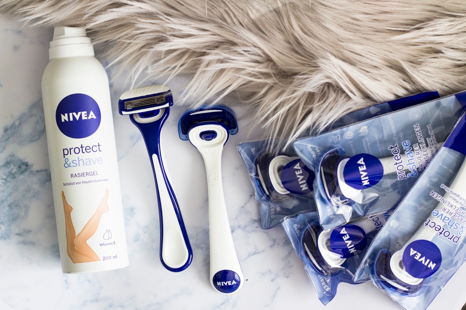 Nivea Rasierer Aus Dem Sortiment Genommen NIVEA Protect&Shave Rasierer mit Wechselklingen - TwinZ