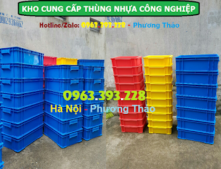 Bán Thùng nhựa đặc cao cấp, Hộp nhựa cơ khí, Hộp nhựa đựng linh kiện điện tử